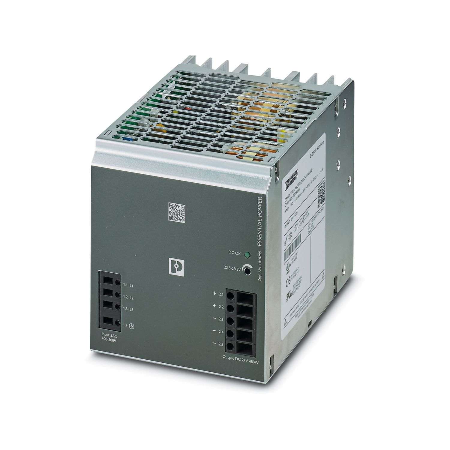 Alimentation PS/3AC/24DC/480W/EE